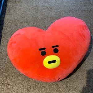 Official BTS BT21 TATA Face Plush Pillow Cushion